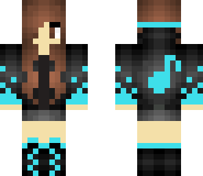 blue music  girl