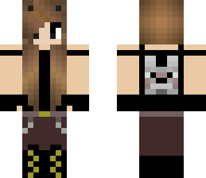 wolf pixle girl
