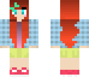 cute plaid girl
