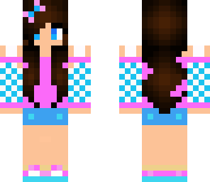 pink princess and blue beauty