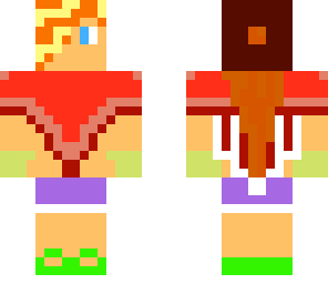 chica multicolor