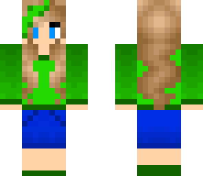 green girl edit
