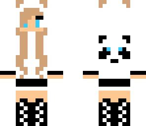 pretty panda girl