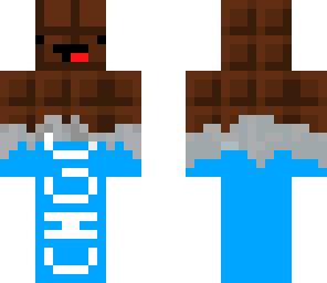 under chin derp blue chocoate
