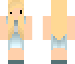 blue romper with hidden face now with head phones