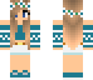 updated pretty blue flowergirl