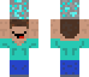 man holding diamond