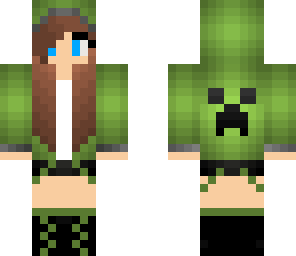 creeper gurl  blue eyes