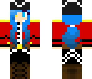 blue pirate captain