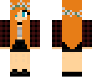 flower headband ginger emo
