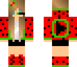 updated watermelon youtube skin