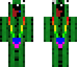 double sided rainbow cactus