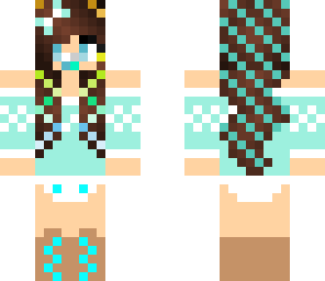 rainbow diaper girl