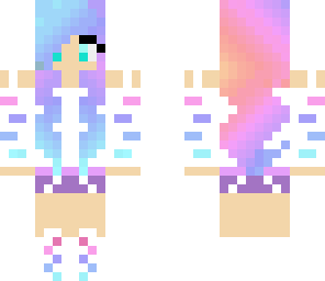 white pastel girl