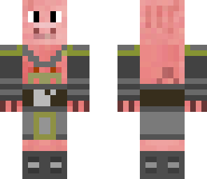pig in bandos armor