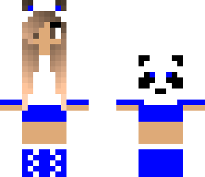 dark blue panda
