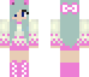 pink cat girl