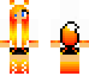 fire cat girl