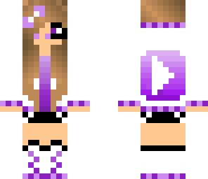 purple youtube girl