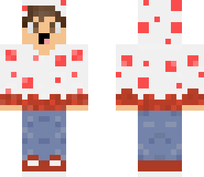 guy in a cake hoodie