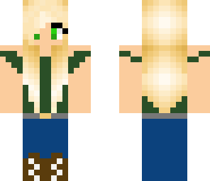light blond hair