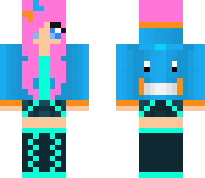 pink mudkip girl