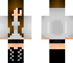 girl in a hoodie