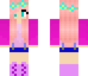 cute pink school girl