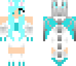 blue dragon girl