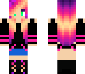 sunset hair girl