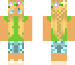 braided girl skin
