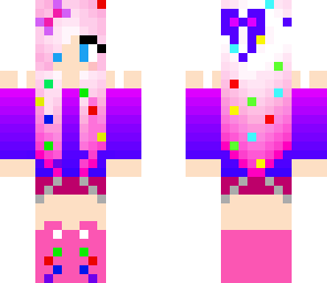 cupcake girl with lighter skin