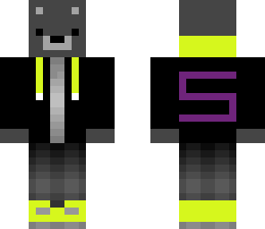 black and white bear skin