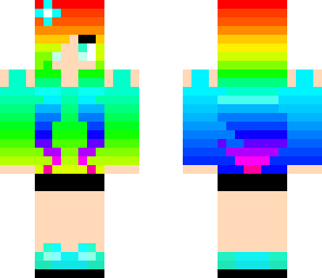 rainbowy girl