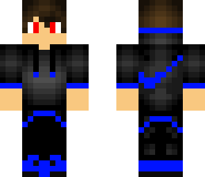 blue nike guy