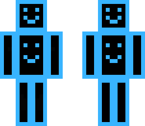 the blackblue man