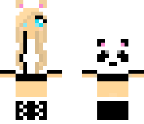 black panda girl