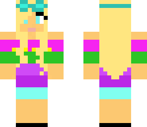 rainbow minecraft's skin