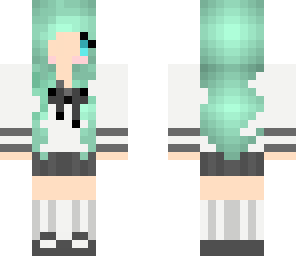 anime school girl