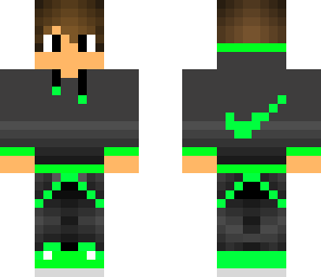 green nike boy