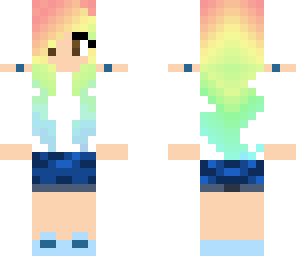 rainbow girl