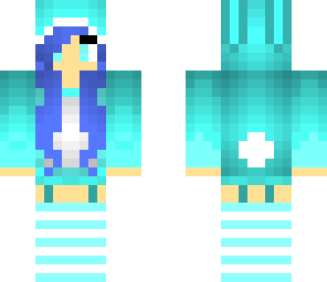 bunny w bow and straps