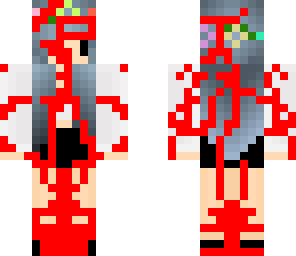 bloody chibi girl