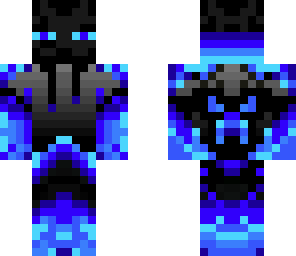 blue ender man