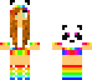 rainbow panda