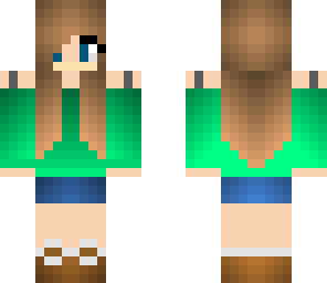 cute aqua girl