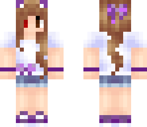 robot ponytail girl leftside