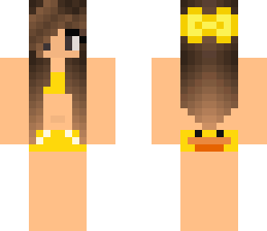 girl duck swimsuit