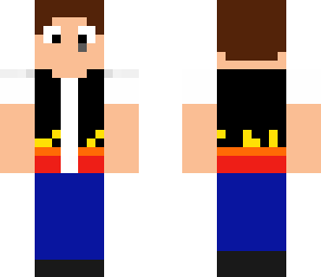 flame vest guy