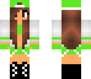 green hat girl
